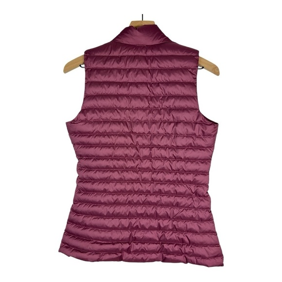 Lululemon Sz 4 Pack it Down Vest Plumful Purple Gray Goose Down Packable - Picture 3 of 10